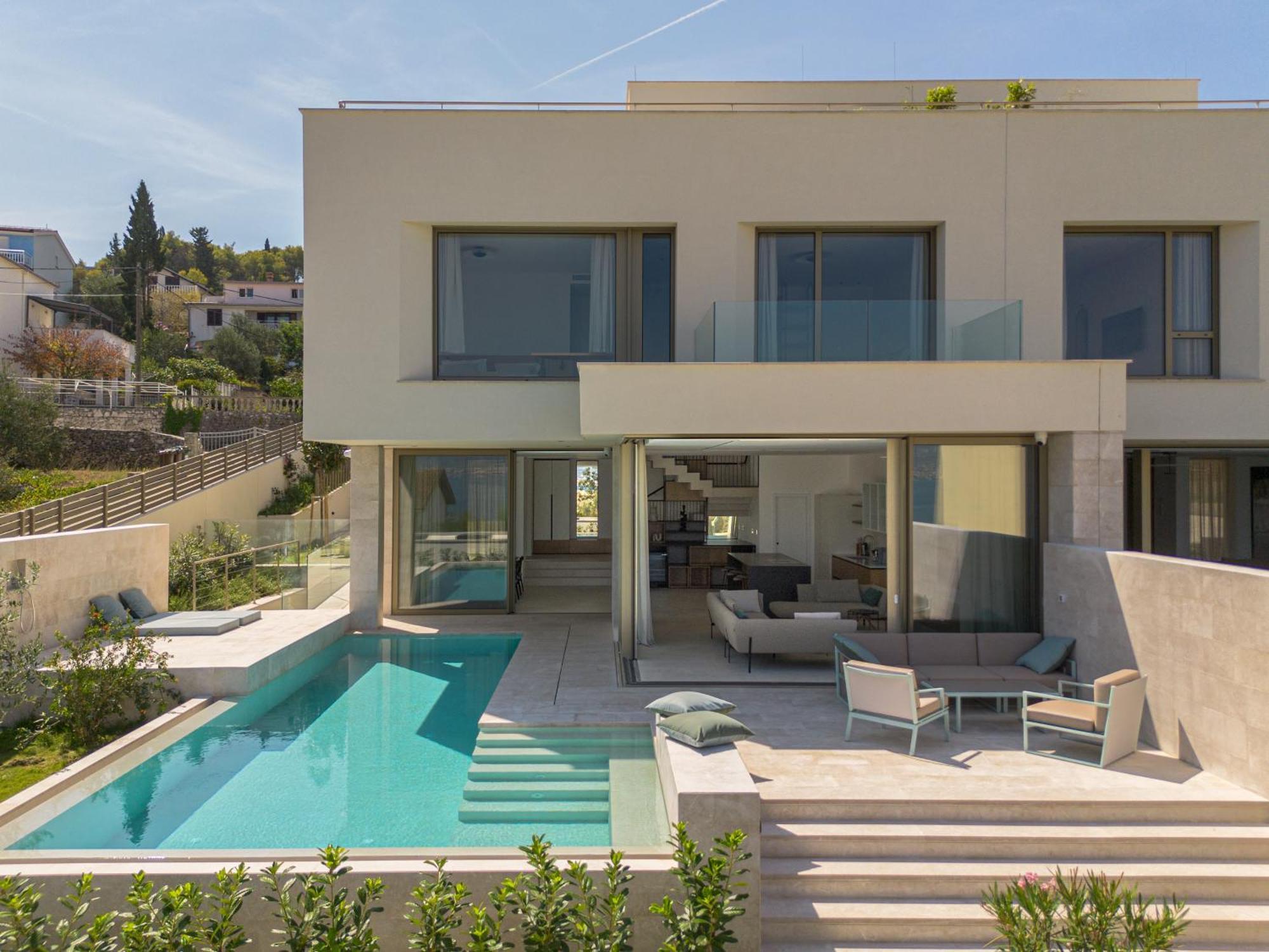 Acadia Beach Villas & Apartments Slatine Bagian luar foto