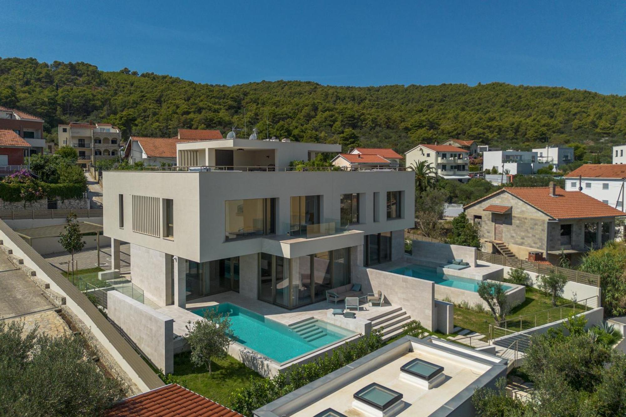 Acadia Beach Villas & Apartments Slatine Bagian luar foto